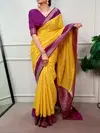 Ynf7900 Mysore Crepe Zari Weaving Work Saree    